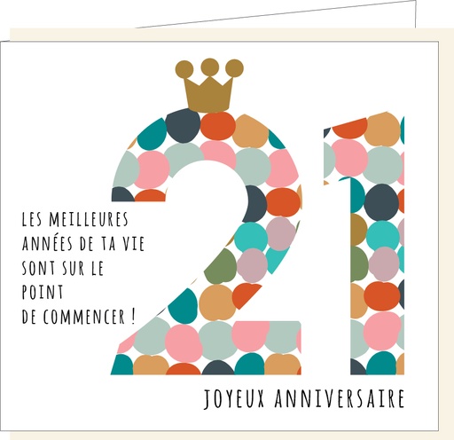 [AGF1209] 21 ans      