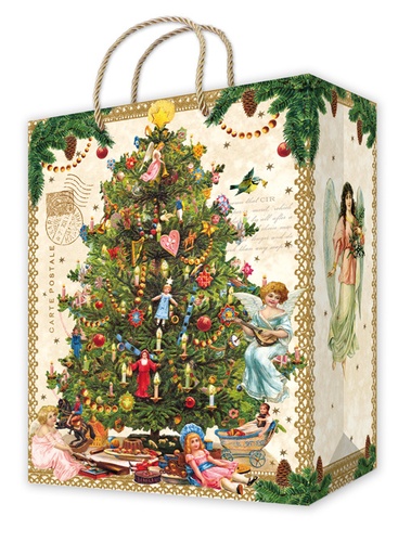 [LXT026M] luxezakje kerst quire medium