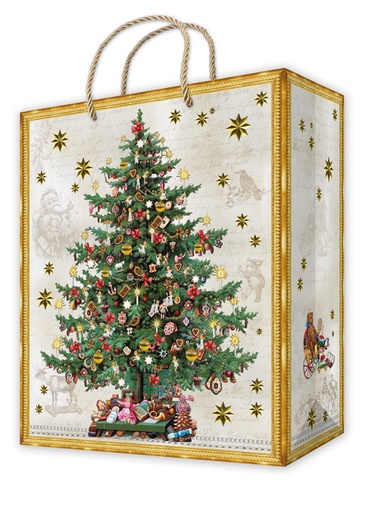 [LXT001L] luxezakje kerst quire large