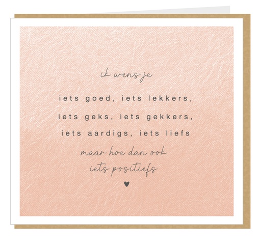 [KMX060] Ik wens je iets goed...